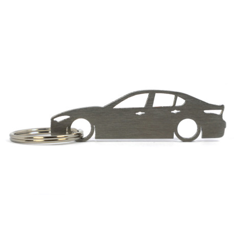 Car-Shapes keychains Alfa Romeo Giulia stainless steel keychain | races-shop.com