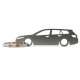 Car-Shapes keychains Honda Accord 8gen kombi stainless steel keychain | races-shop.com