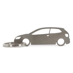 VW Volkswagen Polo MK5 3d stainless steel keychain