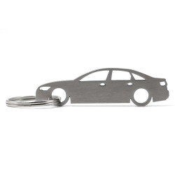 Audi A6 C7 sedan stainless steel keychain