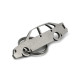 Car-Shapes keychains FSO Polonez ATU stainless steel keychain | races-shop.com