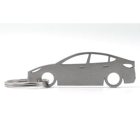 Car-Shapes keychains Tesla Model Y stainless steel keychain | races-shop.com