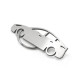 Car-Shapes keychains Tesla Model Y stainless steel keychain | races-shop.com