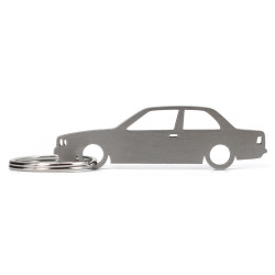 BMW 3 series E30 coupe stainless steel keychain