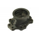 Flanges and adapters Turbo reducing adapter from T28 8 bolts to 2,5" V-band, cast iron | races-shop.com