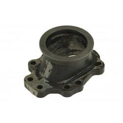 Turbo reducing adapter from T28 8 bolts to 2,5" V-band, cast iron