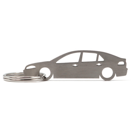 Car-Shapes keychains Renault Laguna 2gen 5d stainless steel keychain | races-shop.com