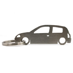 Renault Clio 2gen 3d stainless steel keychain