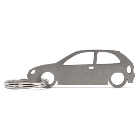 Car-Shapes keychains Opel Corsa B 3d stainless steel keychain | races-shop.com