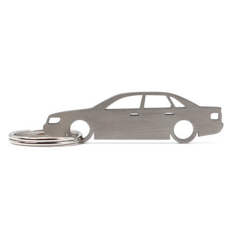 Car-Shapes keychains Audi A6 C4 sedan stainless steel keychain | races-shop.com