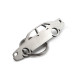 Car-Shapes keychains Audi A6 C4 sedan stainless steel keychain | races-shop.com
