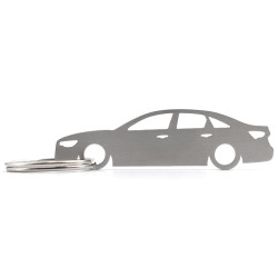 Audi A6 C8 sedan stainless steel keychain