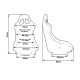 Sport seats without FIA approval RACING SEAT BASIC | races-shop.com