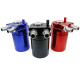 Oil Catch tanks (OCT) Oil catch tank RACES PRO with two outputs - capacity 0,3l | races-shop.com