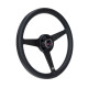 steering wheels NRG Prisma Labs Heritage 3-spoke aluminium steering wheel (330mm). black | races-shop.com