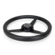 steering wheels 3 spoke steering wheel NRG Prisma Labs Heritage, 330mm, aluminium, 25mm offset, black | races-shop.com