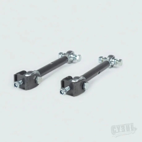 Adjustable arms CYBUL Jeep XJ ZJ TJ WJ and JX sway bar links | races-shop.com