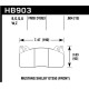 Brake pads HAWK performance Hawk Brake Pad DTC-30 HB903W.604 | races-shop.com