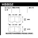 Brake pads HAWK performance Hawk Brake Pad HPS 5.0 HB802B.661 | races-shop.com