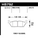 Brake pads HAWK performance HAWK Performance Ceramic rear brake pads for Ford F-150/Expedition, Lincoln Navigator, HB792Z.676 | races-shop.com