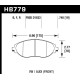 Brake pads HAWK performance Hawk Brake Pad DTC-60 HB779G.740 | races-shop.com
