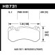 Brake pads HAWK performance Hawk Brake Pad HPS 5.0 HB731B.620 | races-shop.com