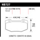 Brake pads HAWK performance Hawk Brake Pad HPS 5.0 HB727B.592 | races-shop.com