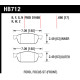 Brake pads HAWK performance Hawk Brake Pad ER-1 HB712D.680 | races-shop.com