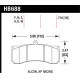 Brake pads HAWK performance Hawk Brake Pad HPS 5.0 HB688B.710 | races-shop.com