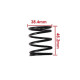 Replacement parts and accessories Wastegate replacement spring 38mm, 0,5BAR | races-shop.com