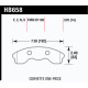 Brake pads HAWK performance Hawk Brake Pad ER-1 HB658D.570 | races-shop.com