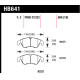 Brake pads HAWK performance Hawk Brake Pad Performance Ceramic HB641Z.696 | races-shop.com