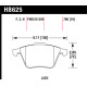 Brake pads HAWK performance Hawk Brake Pad HPS 5.0 HB625B.760 | races-shop.com