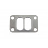 Divided Turbo to exhaust gasket for turbo T3, T3/T4, steel