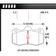 Brake pads HAWK performance Hawk Brake Pad ER-1 HB585D.660 | races-shop.com