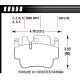 Brake pads HAWK performance Hawk Brake Pad Blue 9012 (16 mm) HB550E.634 | races-shop.com