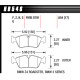 Brake pads HAWK performance Hawk Brake Pad DTC-70 (17 mm) HB546U.654 | races-shop.com