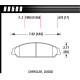 Brake pads HAWK performance Hawk Brake Pad HPS 5.0 HB509B.678 | races-shop.com