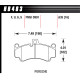 Brake pads HAWK performance Hawk Brake Pad ER-1 HB483D.635 | races-shop.com