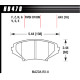 Brake pads HAWK performance Hawk Brake Pad Blue 9012 (16 mm) HB470E.643 | races-shop.com