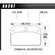 Brake pads HAWK performance Hawk Brake Pad DTC-30 (12 mm) HB267W.480 | races-shop.com