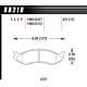 Brake pads HAWK performance Hawk Brake Pad LTS HB210Y.677 | races-shop.com