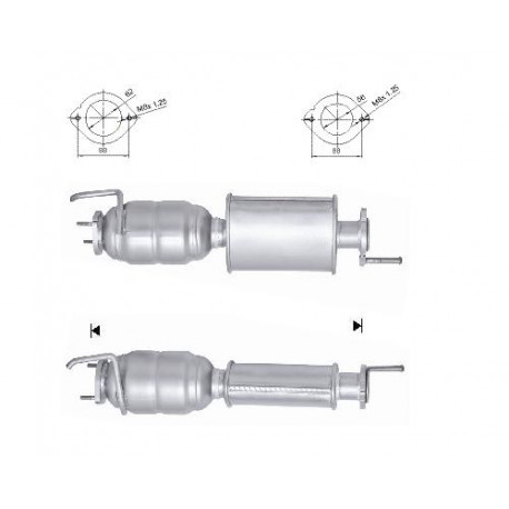 Direc fit CAT and DPF Magnaflow Magnaflow Catalytic Converter for ALFA ROMEO | races-shop.com