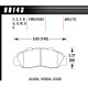 Brake pads HAWK performance Hawk Brake Pad Blue 9012 (17 mm) HB143E.680 | races-shop.com