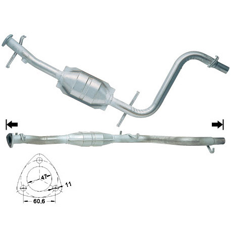 Direc fit CAT and DPF Magnaflow Magnaflow Catalytic Converter for ALFA ROMEO | races-shop.com