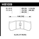 Brake pads HAWK performance Hawk Brake Pad DTC-80 HB109Q.980 | races-shop.com