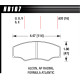 Brake pads HAWK performance Hawk Brake Pad DTC-70 (16 mm) HB107U.620 | races-shop.com