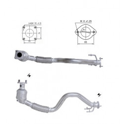 Magnaflow Catalytic Converter for AUDI SKODA VOLKSWAGEN