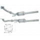 Direc fit CAT and DPF Magnaflow Magnaflow Catalytic Converter for AUDI SEAT SKODA VOLKSWAGEN | races-shop.com