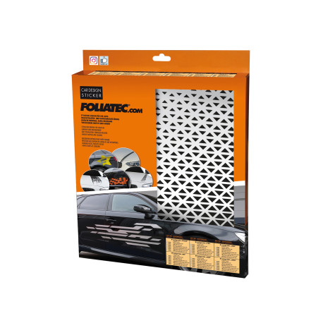 Stickers Foliatec window sticker VECTOR 45x40cm, black glossy | races-shop.com